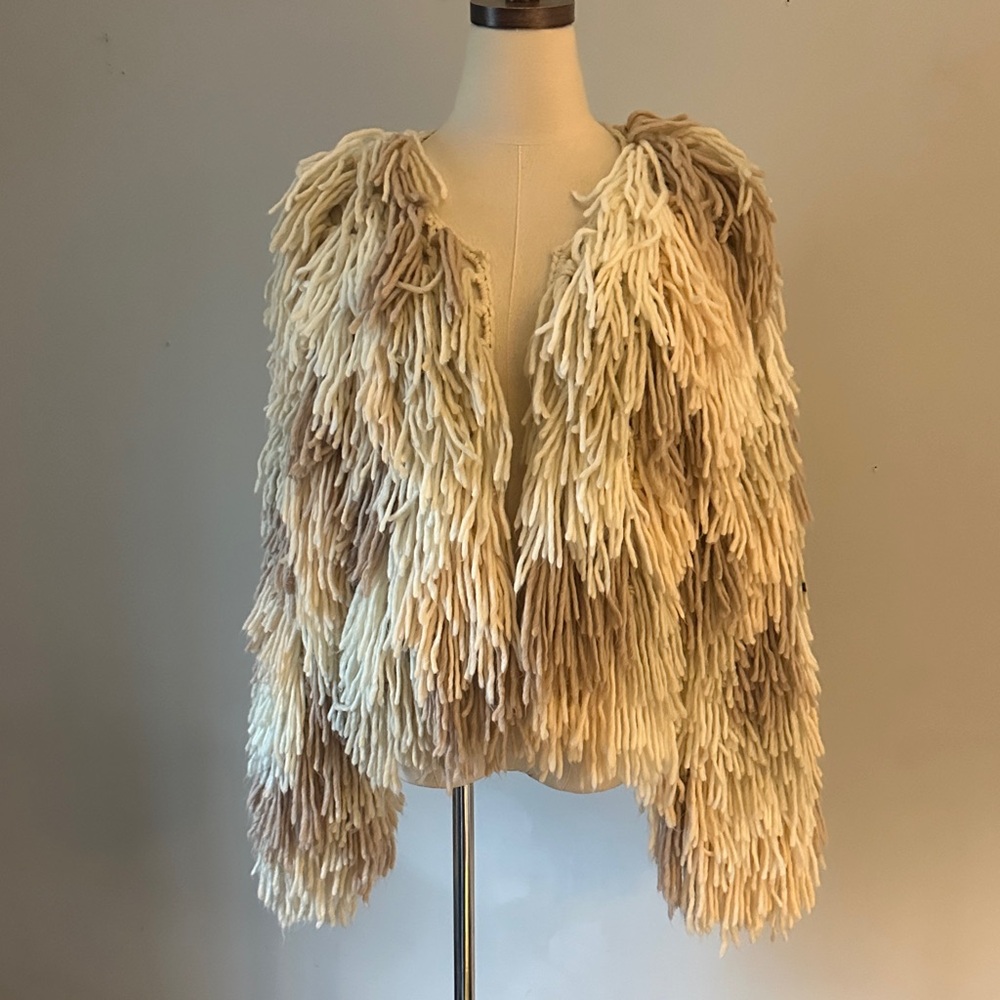 Nasty Gal fringe jacket